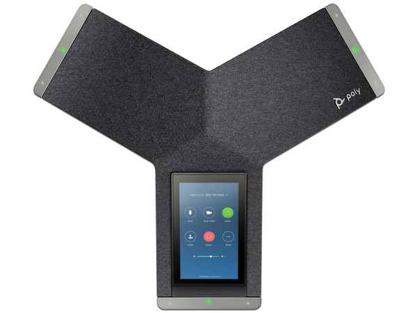 Teléfono Inteligente para Conferencias Poly Trio C60 IP, Bluetooth 5.0, Wi-Fi, USB, PoE.