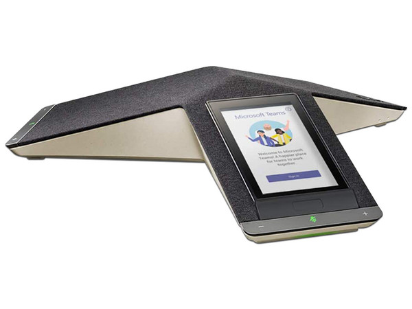 Teléfono Polycom TRIO C60 para conferencias, Pantalla LCD de 5 pulgadas (720 x 1280), Micrófono de 360 grados, Wi-Fi, Bluetooth, Ethernet.