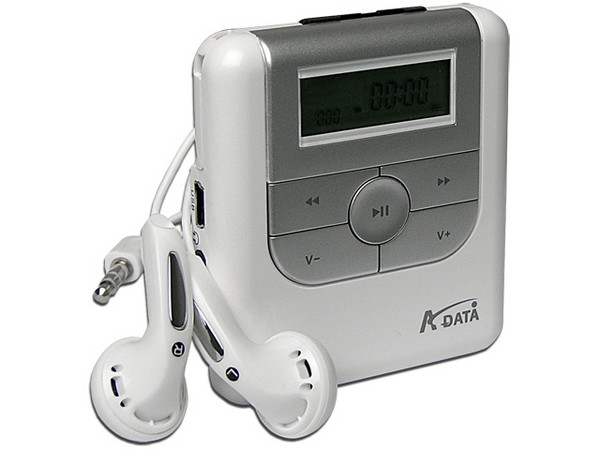 Reproductor de MP3 A-DATA de 128MB, Incluye Memoria SD de 1GB, USB 2.0