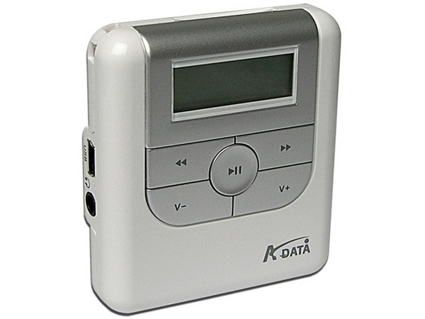 Reproductor de MP3 A-DATA de 128MB, Incluye Memoria SD de 1GB, USB 2.0