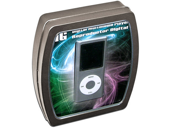MP4 ARION Reproductor de MP3, Radio FM, Fotos, Videoclips y Grabador de Voz. 1GB, Color Plata.