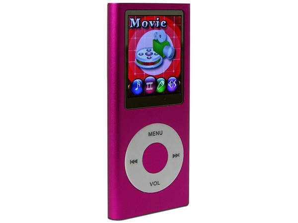 MP4 ARION Reproductor de MP3, Radio FM, Fotos, Videoclips y Grabador de Voz. 1GB, Color Rosa.