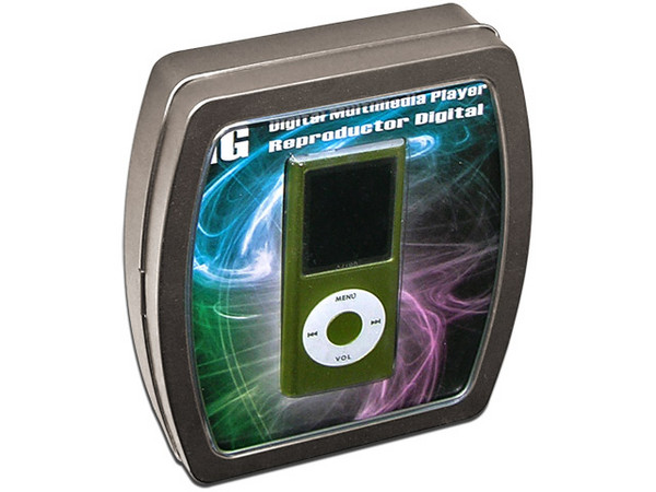 MP4 ARION Reproductor de MP3, Radio FM, Fotos, Videoclips y Grabador de Voz. 1GB, Color Verde.