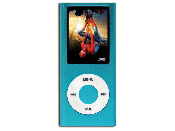 MP4 ARION Reproductor de MP3, Radio FM, Fotos, Videoclips y Grabador de Voz. 2GB, Color Azul.