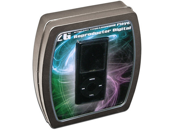 MP4 ARION Reproductor de MP3, Radio FM, Fotos, Videoclips y Grabador de Voz. 2GB, Color Negro.