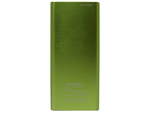 MP4 ARION Reproductor de MP3, Radio FM, Fotos, Videoclips y Grabador de Voz. 2GB, Color Verde.