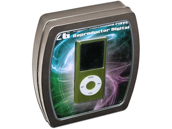 MP4 ARION Reproductor de MP3, Radio FM, Fotos, Videoclips y Grabador de Voz. 2GB, Color Verde.