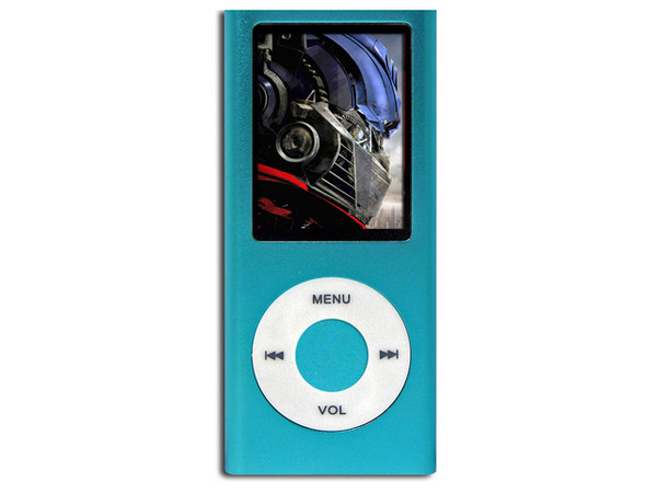 MP4 ARION Reproductor de MP3, Radio FM, Fotos, Videoclips y Grabador de Voz. 4GB, Color Azul.