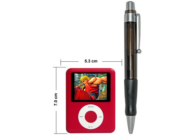 MP4 ARION Reproductor de MP3, Radio FM, Fotos, Videoclips y Grabador de Voz. 4GB, Color Rojo