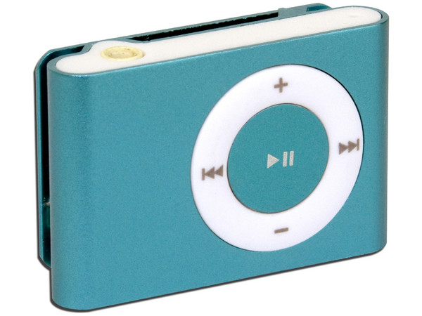 Reproductor de MP3 Arion tipo Clip de 1GB. Color Azul