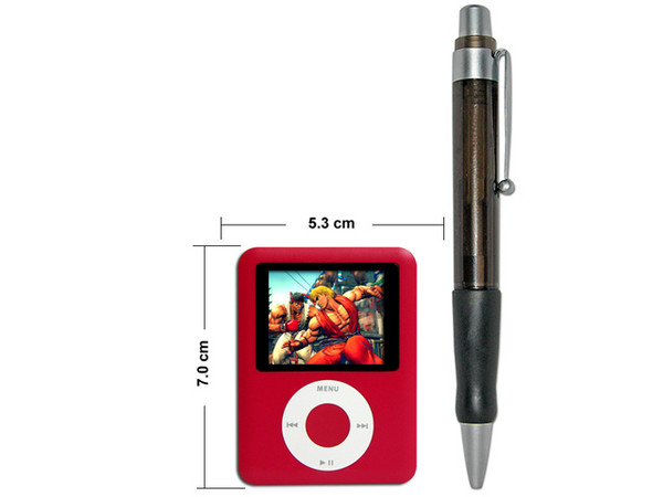 MP4 ARION Reproductor de MP3, Radio FM, Fotos, Videoclips y Grabador de Voz. 2GB, Color Rojo