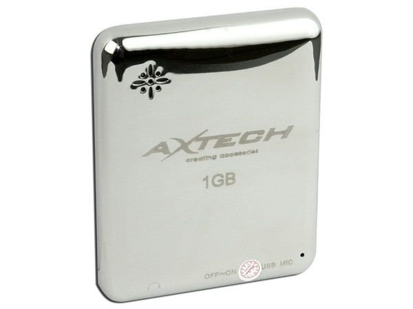 MP4 AXTECH Reproductor de MP3, Radio FM, Fotos, Videoclips y Grabador de Voz. 1GB, Color Rosa   