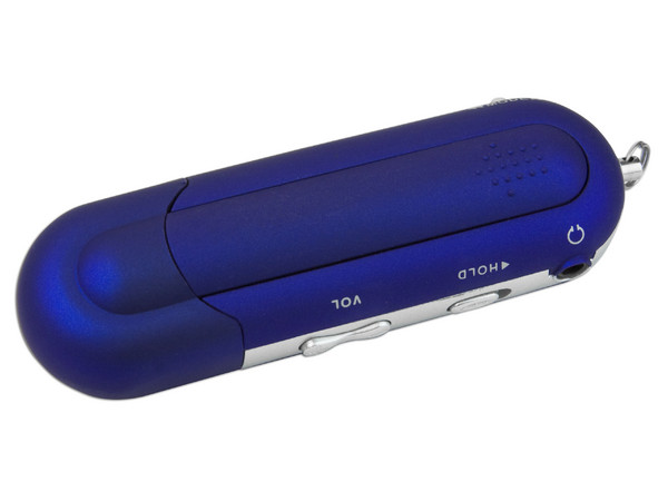 Reproductor de MP3 y Radio FM Axtech de 2GB, USB. Color Azul