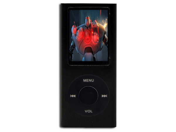 MP4 AXTECH Reproductor de MP3, Radio FM, Fotos, Videoclips y Grabador de Voz. 8GB, Color Negro
