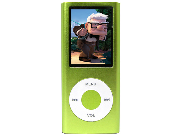 MP4 AXTECH Reproductor de MP3, Radio FM, Fotos, Videoclips y Grabador de Voz. 4GB, Color Verde