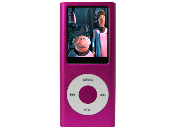 MP4 AXTECH Reproductor de MP3, Radio FM, Fotos, Videoclips y Grabador de Voz. 8GB, Color Rosa