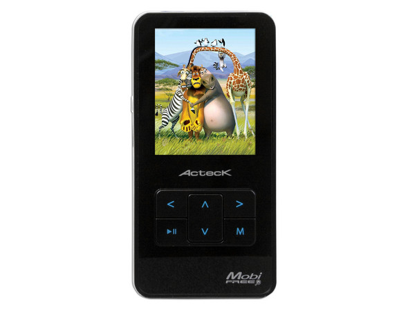 MP4 Acteck Sly Traveller 450 Reproductor de MP3, Radio FM, Fotos, Videoclips y Grabador de Voz. 2GB, soporta memorias Mini SD