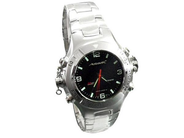Reloj Acteck Mobi Free Reproductor MP3 256MB, Carcaza de Acero, Recargable, USB