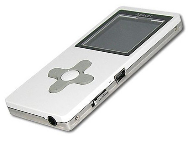 Reproductor de MP3 Apacer Steno, Radio FM, Video y Fotos. 1GB, USB 2.0. Color Gris