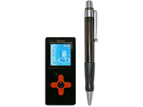 Reproductor de MP3 Apacer Steno, Radio FM, Video y Fotos. 1GB, USB 2.0. Color Negro