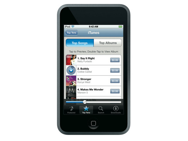 Apple iPod touch de 8GB color Negro