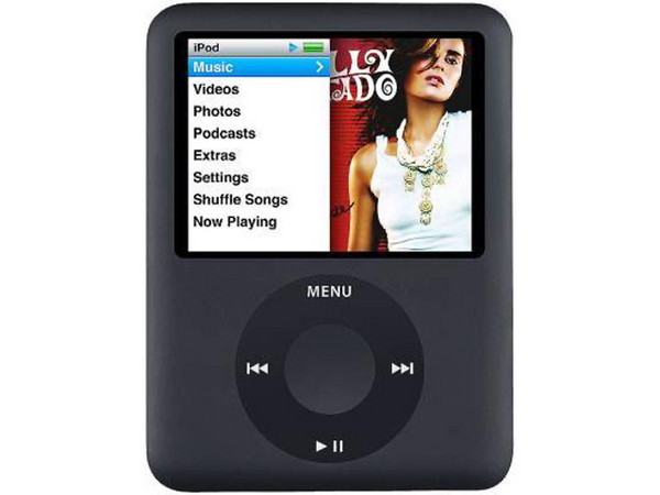 Reproductor Apple iPod nano de 8GB. Color Negro