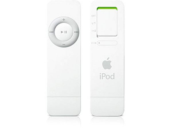 iPod shuffle de Apple Reproductor de MP3 al Azar con 512 MB. Color Blanco