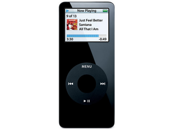 iPod nano de Apple Reproductor de MP3 y Fotos con 2GB. Color Negro