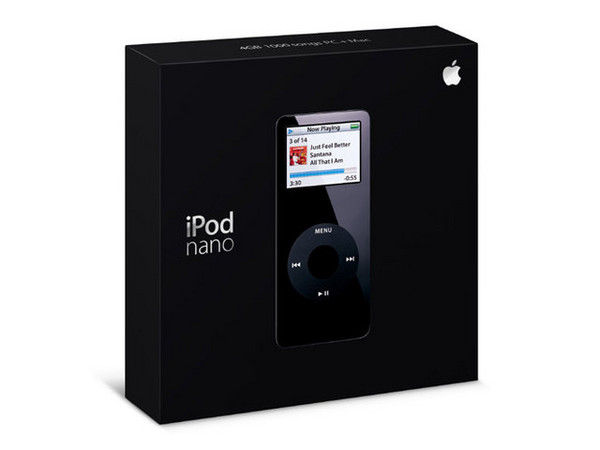 iPod nano de Apple Reproductor de MP3 y Fotos con 2GB. Color Negro