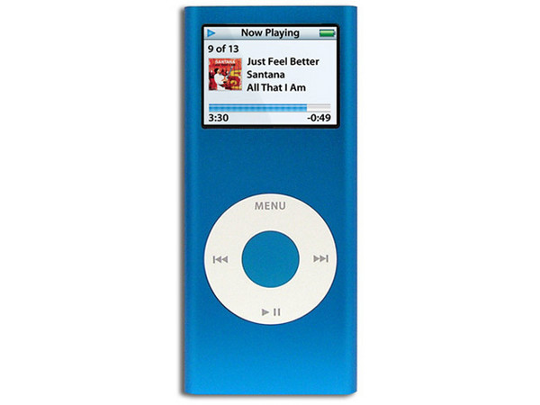 Reproductor Apple iPod nano de 4GB color Azul
