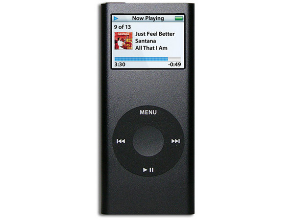 Reproductor Apple iPod nano de 8GB color Negro