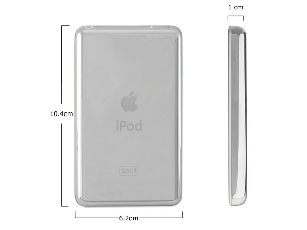 Apple iPod Classic de 120GB color Plateado