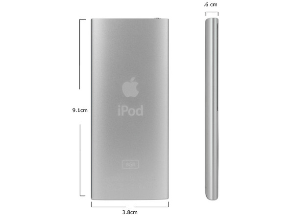 Apple iPod Nano de 8GB color Plateado
