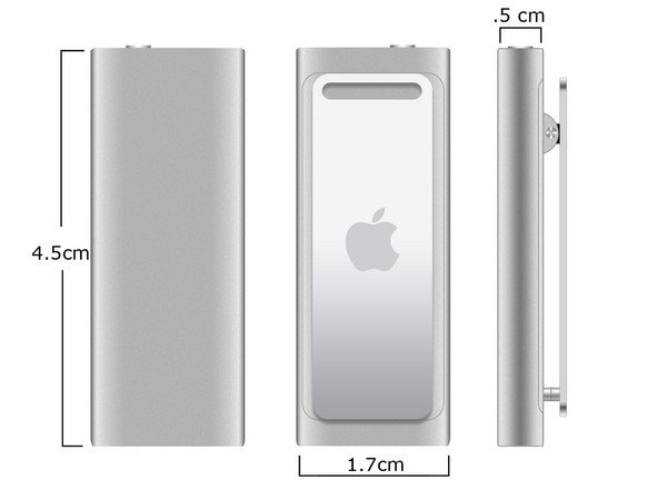 Apple iPod Shuffle de 4GB color Plateado