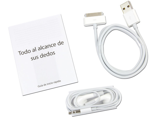 Nuevo Apple iPod touch de 8GB con Pantalla Retina y Grabación de video HD. Color Blanco