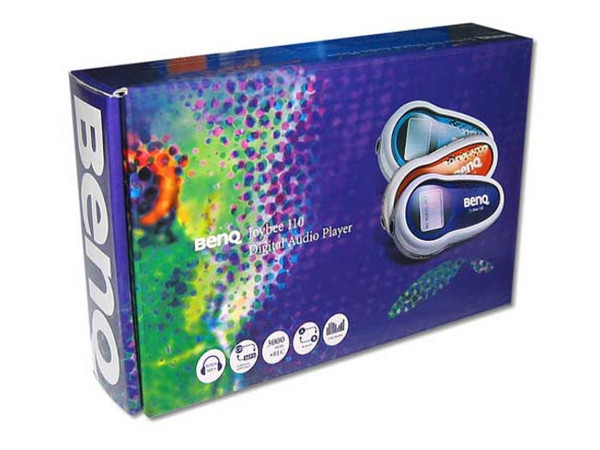 Reproductor BenQ de MP3 Joybee 110, de 128MB, USB