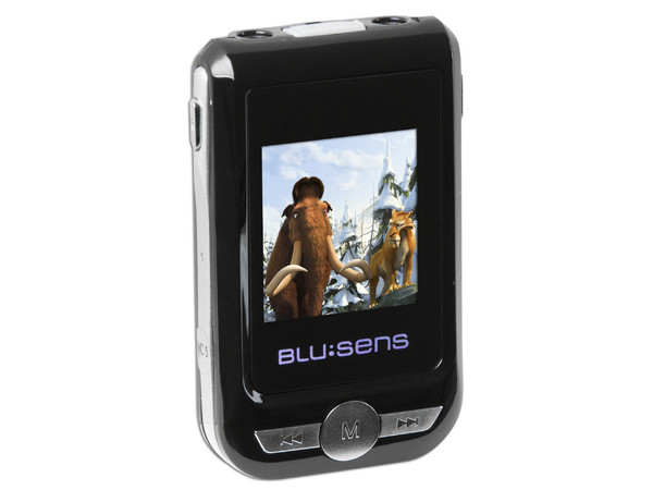 MP4 Blusens P11 Reproductor de MP3, Radio FM, Fotos, Videoclips y Grabador de Voz. 2GB, Color Negro
