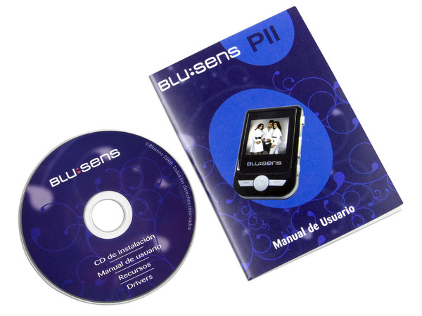 MP4 Blusens P11 Reproductor de MP3, Radio FM, Fotos, Videoclips y Grabador de Voz. 2GB, Color Negro