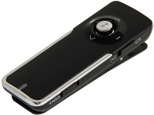 Reproductor MP3 Coby Clip de 2GB. Color Negro