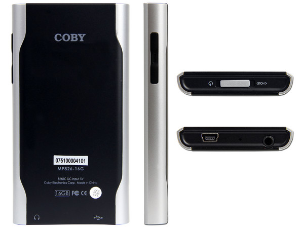 Reproductor Coby con Pantalla touch de 2.8