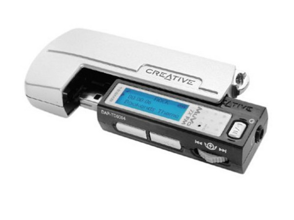 Llavero-Reproductor de MP3 Creative MUVO TX FM con 128MB, Interfase USB.