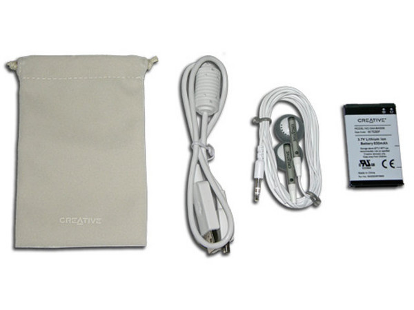 Reproductor de MP3, Radio FM y Fotos Zen Micro Photo Creative con 8GB, Interfase USB 2.0. Color Negro