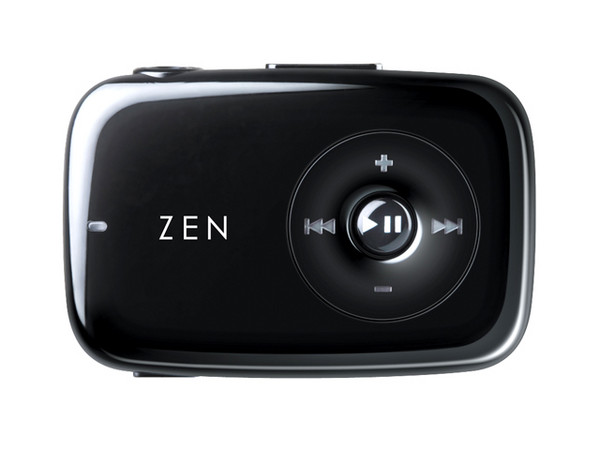 Reproductor de MP3 Creative Zen Stone con 1GB, USB 2.0 Color Negro
