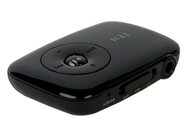 Reproductor de MP3 Creative Zen Stone con 1GB, USB 2.0 Color Negro