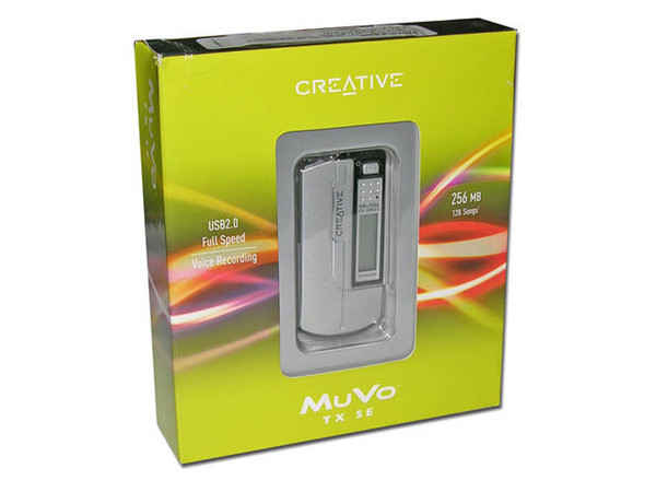 Llavero-Reproductor de MP3 Creative MUVO TX SE con 256MB, Interfase USB