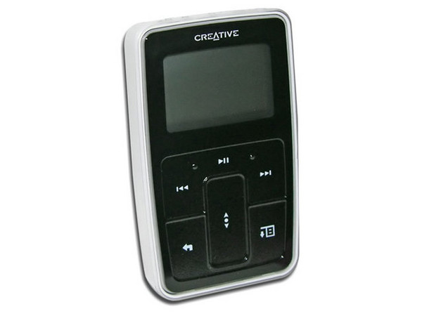 Reproductor de MP3 y Radio FM Zen Micro Creative con 6GB, Interfase USB 2.0. Color Negro