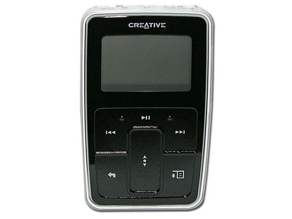 Reproductor de MP3 y Radio FM Zen Micro Creative con 6GB, Interfase USB 2.0. Color Negro