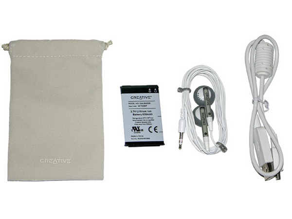Reproductor de MP3, Radio FM y Fotos Zen Micro Photo Creative con 4GB, Interfase USB 2.0. Color Negro