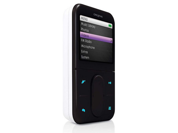 Reproductor de MP3, Radio FM, Video y Fotos Creative Zen Vision:M con 30GB, USB 2. Color Negro