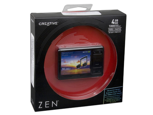 Creative ZEN Pantalla de 2.5